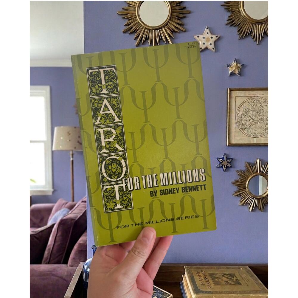 Vintage 1st Printing Tarot for the Millions Sidney Bennett 1967